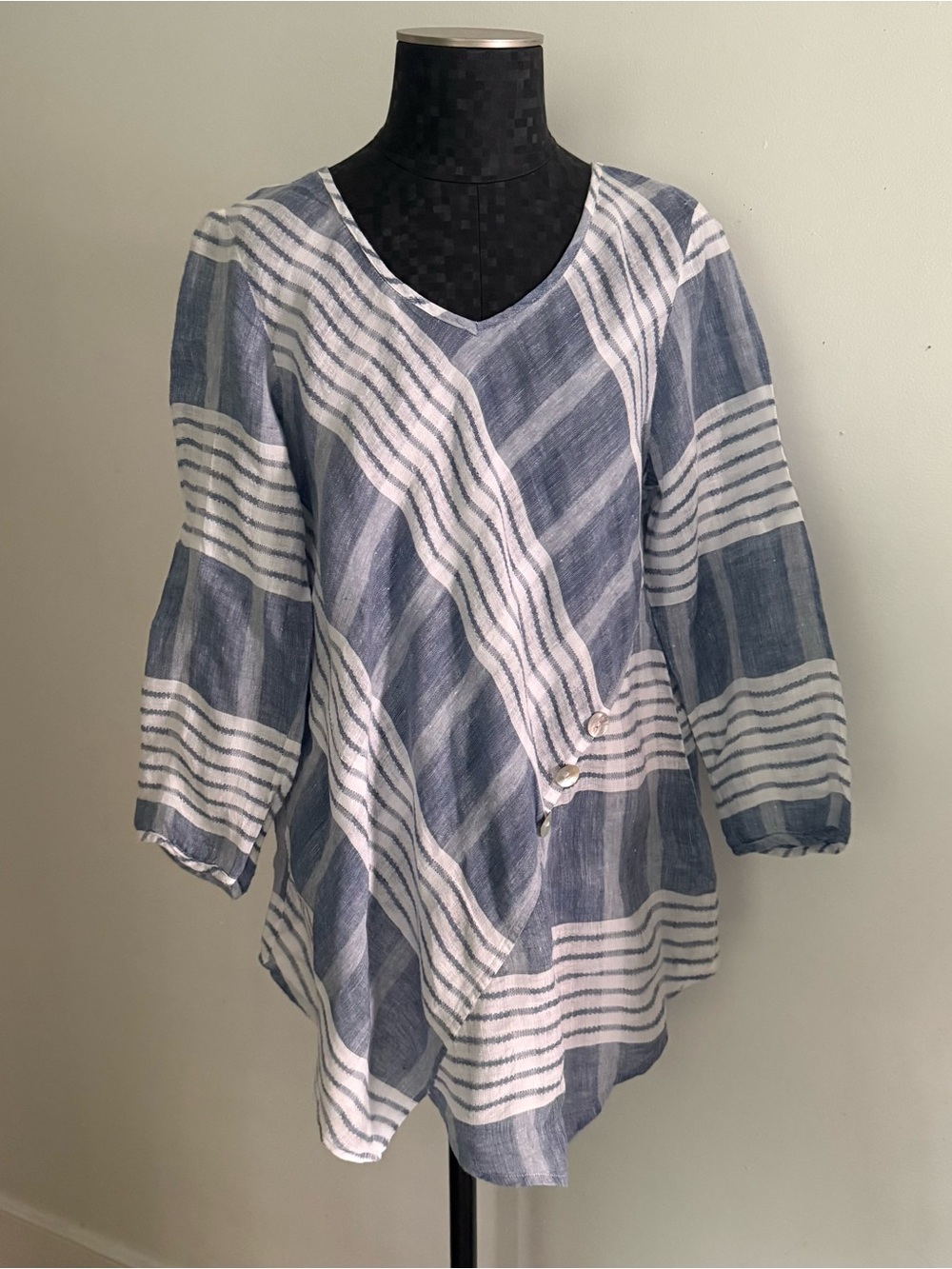 Habitat Clothes to Live In linen pullover tunic - Picture 1 of 11